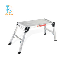 Big Folding Two Step Hop Up Aluminium Work Bench Platform ladder